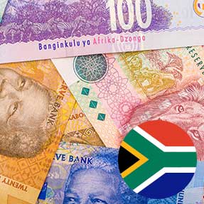 South African rand banknotes