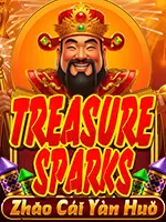 Treasure Sparks game art (official Springbok lobby tile)